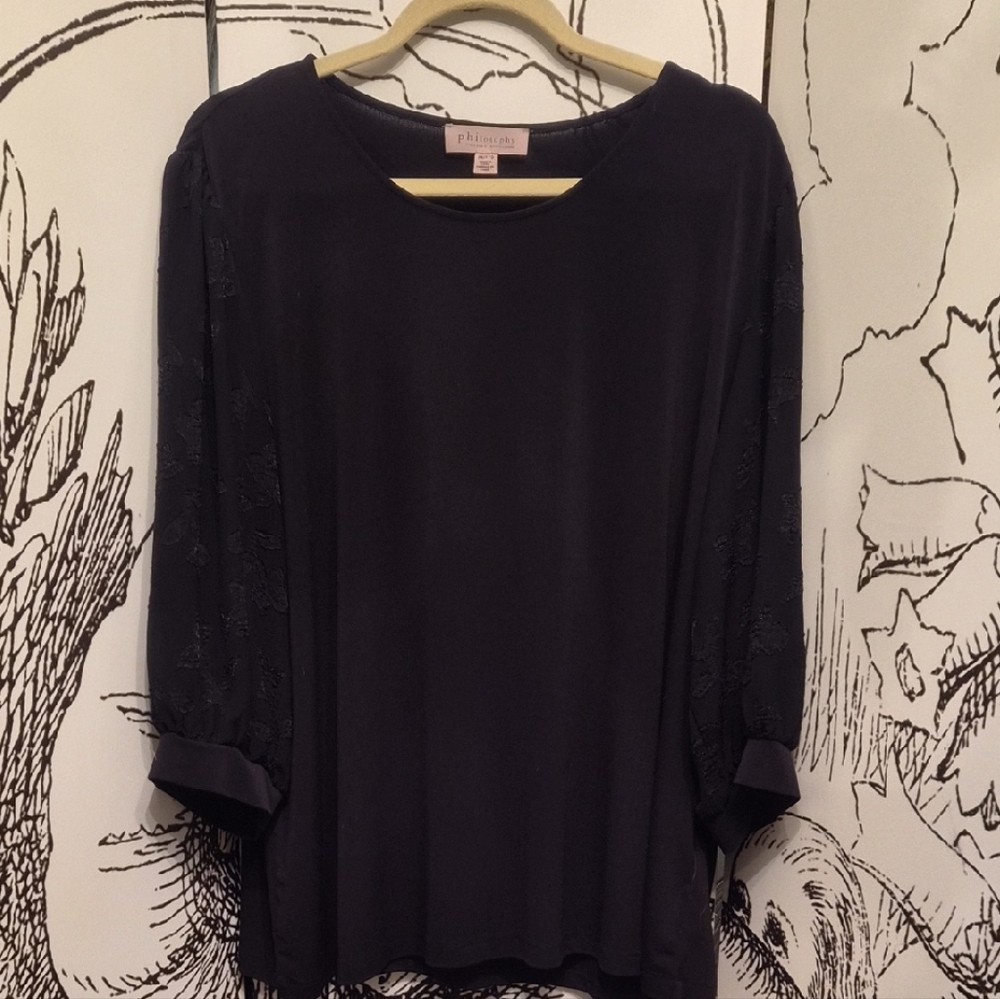 Philosophy Black Women's Blouse